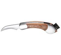 Legnoart Porcino Couteau à champignon en bois, marron, taille unique