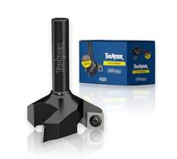 LegnoTools Thunder Fraise à ouvrir bois diamètre 35 mm, tige 8 mm, avec 3 inserts interchangeables en carbure 10,5 mm - pour niveler, bords et rainures - pour CNC et fraiseuse verticale