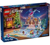 LEGO ǀ Disney Calendrier de l'Avent pour 2024, jouet à construire pour enfant avec 5 microlampes, idée cadeau pour 5 ans, pour fille et garçon, pour le Père Noël et Noël, 43253