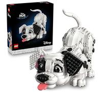 LEGO ǀ Disney Le Chiot des 101 Dalmatiens - Set de Construction Personnalisable pour Adulte - Figurine à Transformer en 6 Chiens avec Tête & Queue Rotatives - Décoration Maison DIY - Idée Cadeau 43269