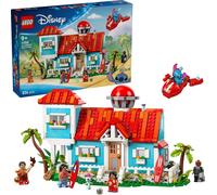 LEGO ǀ Disney Lilo and Stitch Beach House, jouet de construction pour bébé, pour les fans de Disney de 9 ans et plus, cadeau pour fille et garçon, ensemble du film avec 5 minifigures 43268