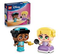 LEGO ǀ Disney Princess Jasmine et Raiponce Miniatures - Figurines - Jouet Collector avec 2 Mini-Poupées & Accessoires Dont Une Lampe Magique - Petit Cadeau dès 5 Ans pour Fille ou Fan 43303