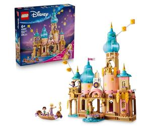 LEGO ǀ Disney Princess Le Château de Raiponce - Jouet de Construction - Maquette avec 4 Mini-Poupées, Figurine de Pascal & Accessoires - Cadeau d'Anniversaire pour Fille dès 6 ans ou Fan du Film 43297