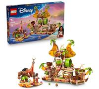 LEGO Disney Vaiana 2 Le Navire des Kakamora, Set de Construction, Bateau et Coffre au Trésor pour Enfants, Set de Jeu et Idée Cadeau pour Filles, Garçons et Fans dès 7 Ans 43258