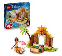 Maison de village et pirogue de Vaiana