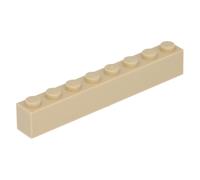 Lego® 1 pièce 3008 Brick 1x8 Part Basic Bricks 1 Beige