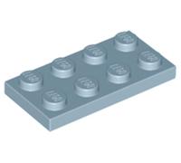 Lego® 1 pièce 3020 Plaques Plates 2x4 Part Basic 1 Bleu sable