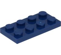 Lego® 10 pièces 3020 Plaques 2x4 Part Basic 10 bleu foncé