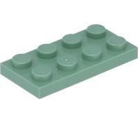 Lego® 10 pièces 3020 Plaques 2x4 Part Basic 10 Vert sable