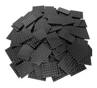 Lego 10 x Plate 6 x 8 Black