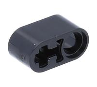 Lego 10 x Technic, Liftarm 1 x 2 Thick with Pin Hole and Axle Hole Black