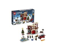 LEGO 10263 Creator Expert Winter Village Fire Station, Jouets d'incendie pour Enfants