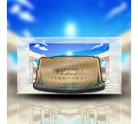 Lego 10276 Vitrine en acrylique pour kit de construction Colisée romain antique - Boîte transparente étanche à la poussière - Vitrine uniquement - Vitrine compatible avec Lego 10276 Box