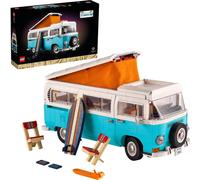 LEGO 10279 Icons Volkswagen T2 Campingbus VW-Bus avec détails iconiques, kit de construction classique Camper, cadeau pour adultes