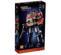 Lego 10302 Modèle 2en1 Transformers Optimus Prime - Modèle de construction pour adultes avec 19 points d'articulation et accessoires réalistes