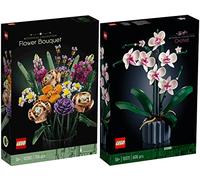 Lego 10311 Orchidée & 10280 Bouquet de fleurs