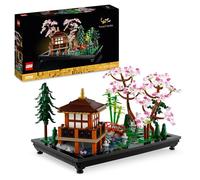 LEGO Icons – Kit de jardinage Le Jardin Paisible 10315 – Jardin zen pour adultes, fleurs de lotus