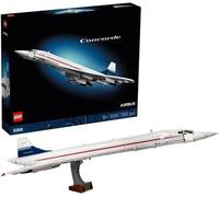 LEGO 10318 Exclu Cdiscount Icons Le Concorde, Maquette d'Avion a Construire pour les Adultes, Set de Véhicule d'Avion