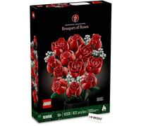Lego 10328 Décoration de bouquet de roses pour adultes avec carrelage imprimé Collection Botanical