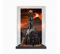 Lego 10333 Vitrine en acrylique transparent - Kit de construction - Étanche à la poussière - Amovible - Empilable (emballage uniquement) (peinture au dos)