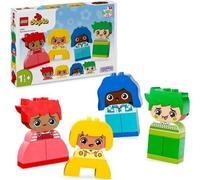LEGO 10415 DUPLO My First Fortes Émotions et Grands Sentiments, Jouet pour Bébés, 23 Briques Colorées et 4 Personnages
