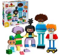 LEGO 10423 DUPLO Ma Ville Personnages a Construire aux Différentes Émotions, Jouet avec 71 Briques avec 5 Personnages