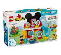 LEGO Duplo │Disney La Maison de Mickey Mouse avec Minnie et Pluto - Jouet Éducatif pour Tout-Petits - Motricité Fine - 3 Figurines & Tourniquet - Cadeau pour Fille ou Garçon dès 2 Ans 10465