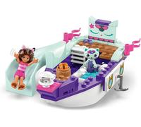 LEGO Gabby et la Maison Magique Le Bateau et Le Spa de Gabby et Marine - Loisir Créatif Enfant 4 Ans avec Salon de Beauté, Figurines et Accessoires - Idée Cadeau Filles ou Garçons 10786