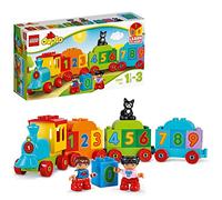 LEGO DUPLO Jeu de construction 10847 Le Train des Chiffres, éducatif, briques géantes, 1 an