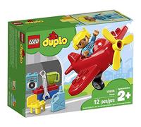 LEGO Jeu de construction 10908 Duplo Town L'Avion – pour 2 ans et +, avec figurine de pilote