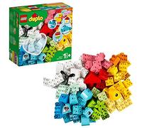 LEGO® 10909 DUPLO Classic La Boîte Coeur Premier Set, Jouet Educatif, Briques de construction pour Bébé 1 an et demi
