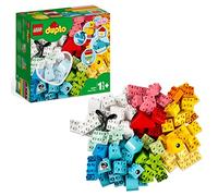 LEGO 10909 Duplo Classic La Boîte Cœur, Première Brique, Jouet de Construction, Jouet Éducatif, Développer Leur Motricité Fine, pour Enfants de 1,5 à 3 Ans