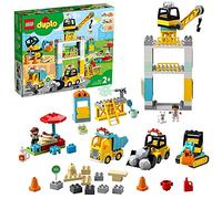 LEGO DUPLO 10933 Town – La grue et les engins de construction