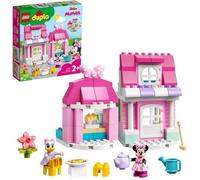 LEGO® 10942 DUPLO® Disney® La maison et le café de Minnie, Maison de poupée avec Daisy, jouet enfant 2 ans et plus
