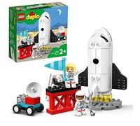 LEGO 10944 Duplo Town Mission de la Navette Spatiale, Jeu pour Les Enfants de 2 Ans et Plus avec des Figurines d'Astronautes