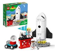LEGO® 10944 DUPLO® Town Mission de la navette spatiale Jouet fusée pour enfants 2 ans et + avec figurines d'astronautes