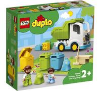 LEGO® 10945 DUPLO® Le camion poubelle et le tri sélectif jeu de construction éducatif pour enfant 2 ans et plus