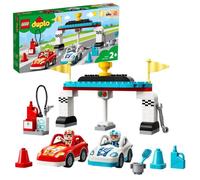 LEGO® 10947 DUPLO® Les voitures de course Jouet Enfant 2+ ans, Petites Voitures