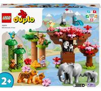 LEGO 10974 DUPLO Animaux sauvages d'Asie Ensemble de jouets avec son