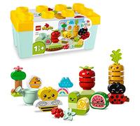 LEGO 10984 Duplo My First Le Jardin Bio, Jouets à Empiler pour Bébés et Enfants Dès 1,5 an, Jeu Éducatif avec Coccinelle, Bourdon, Fruits et Légumes