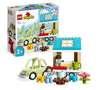 LEGO 10986 Duplo Ma Ville La Maison Familiale sur Roues, Jouet Ã‰ducatif, Set De Camping, Briques, Figurines, Jouet Voiture pour Garçons Et Filles 2 Ans