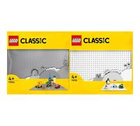 LEGO 11024 Classic Grey Baseplate, 48x48 Stud Building Base, Build and Display B
