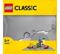 LEGO 11024 Classic La Plaque De Construction Grise 48x48, Socle de Base pour Construction, Assemblage et Exposition