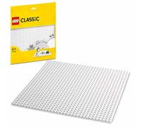 LEGO 11026 Classic La Plaque De Construction Blanche 32x32, Socle de Base pour Construction, Assemblage et Exposition