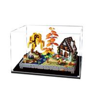 Lego 11372 Présentoir en acrylique pour construction de jardin Motif chalet d'automne Transparent 3 mm