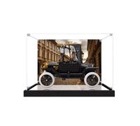 Lego 11376 Vitrine en acrylique pour construction de voiture classique - Boîte transparente anti-poussière - Seule la vitrine compatible avec Lego 11376 (spray arrière + 3 mm)