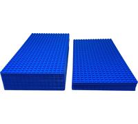 LEGO® 16x32 Plaques de base Bleu Constructible d'un côté - 3857 2748 NOUVEAU Quantité 10x