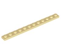 Lego® 1x12 plaques 60479 - 10 pièces beige