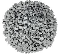 LEGO® 1x2 Briques de mur Grandes briques Gris clair - 98283 NOUVEAU ! Quantité 50x