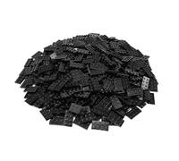 LEGO 20 Plaques 2 x 4 Noir